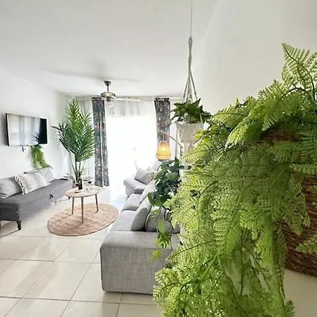 Apartment Tropical Lounge, Cristianos, Pool & Sea, Wifi