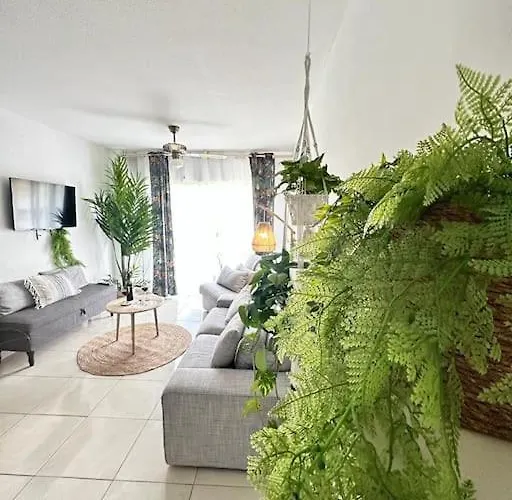 Apartment Tropical Lounge, Cristianos, Pool & Sea, Wifi